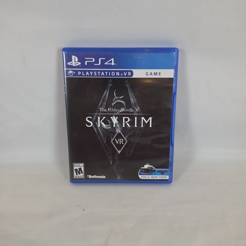 The Elder Scrolls V Skyrim VR PS4 PlayStation 4 PSVR Game CIB Complete Tested